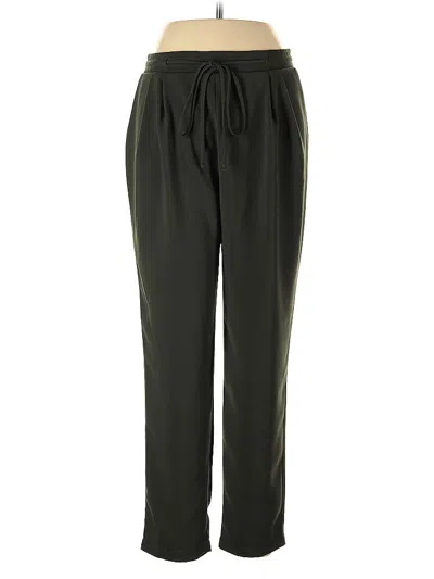 Pre-owned Lush Casual Pants In Green