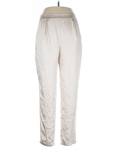 Pre-owned Lush Casual Pants In Ivory