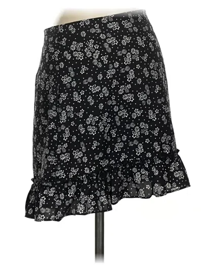 Pre-owned Lush Casual Skirt In Black