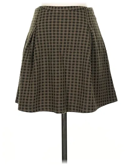 Pre-owned Lush Casual Skirt In Brown