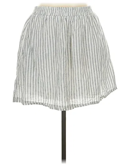 Pre-owned Lush Casual Skirt In Gray
