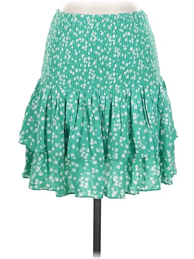 Pre-owned Lush Casual Skirt In Green