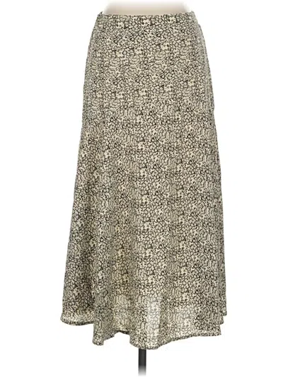 Pre-owned Lush Casual Skirt In Ivory