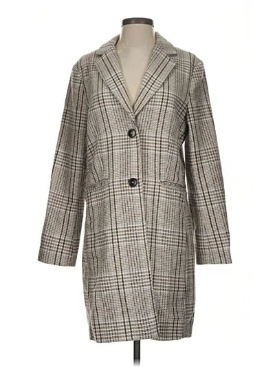 Pre-owned Lush Coat In Gray