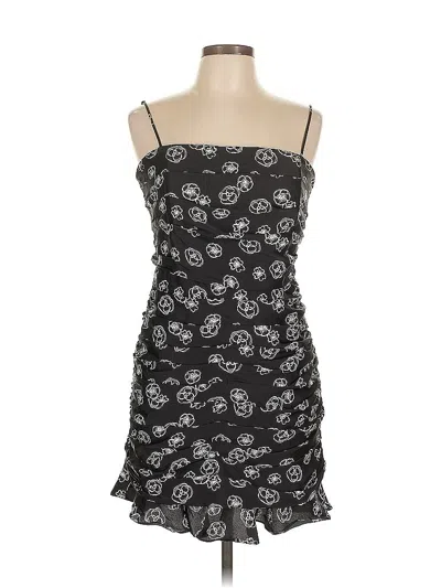 Pre-owned Lush Cocktail Dress In Black