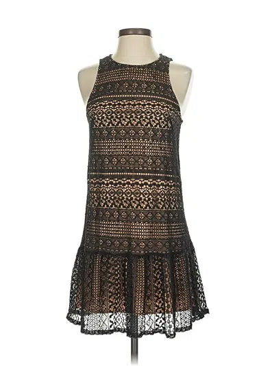 Pre-owned Lush Cocktail Dress In Black