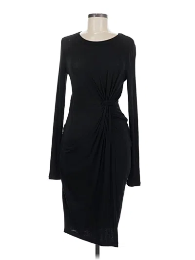 Lush Cocktail Dress In Black