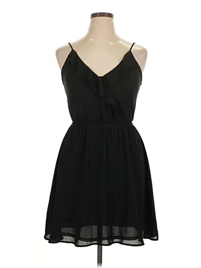 Pre-owned Lush Cocktail Dress In Black