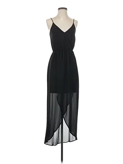 Pre-owned Lush Cocktail Dress In Black