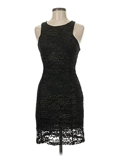 Pre-owned Lush Cocktail Dress In Black