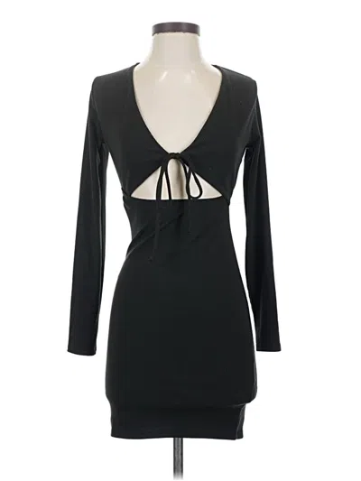 Pre-owned Lush Cocktail Dress In Black