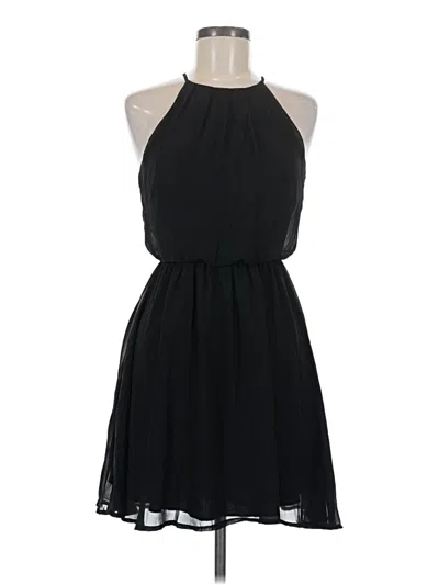 Pre-owned Lush Cocktail Dress In Black