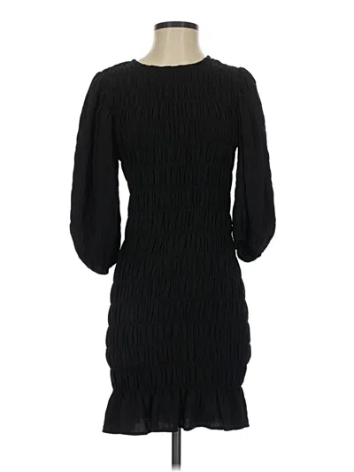 Lush Cocktail Dress In Black