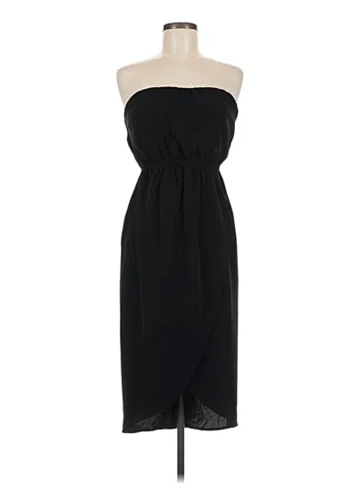 Pre-owned Lush Cocktail Dress In Black