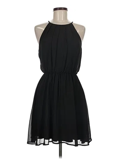 Pre-owned Lush Cocktail Dress In Black