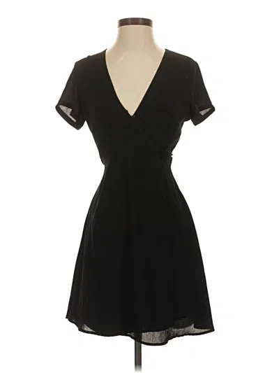 Pre-owned Lush Cocktail Dress In Black
