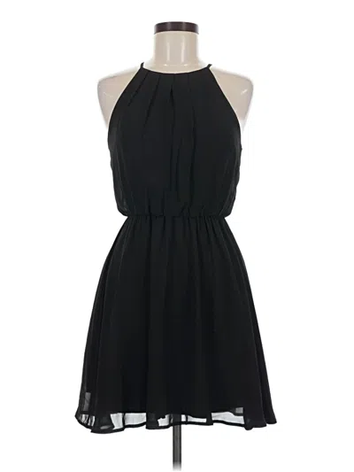 Pre-owned Lush Cocktail Dress In Black
