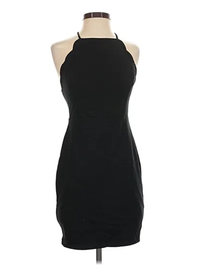 Pre-owned Lush Cocktail Dress In Black