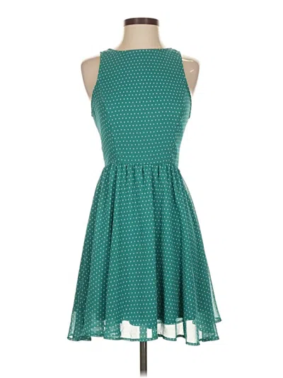 Pre-owned Lush Cocktail Dress In Blue