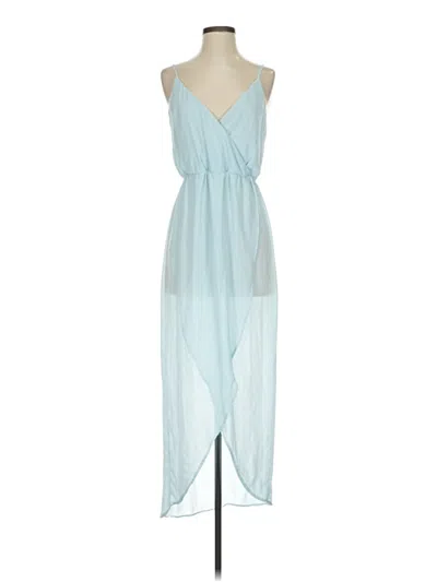 Pre-owned Lush Cocktail Dress In Blue