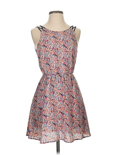 Pre-owned Lush Cocktail Dress In Blue