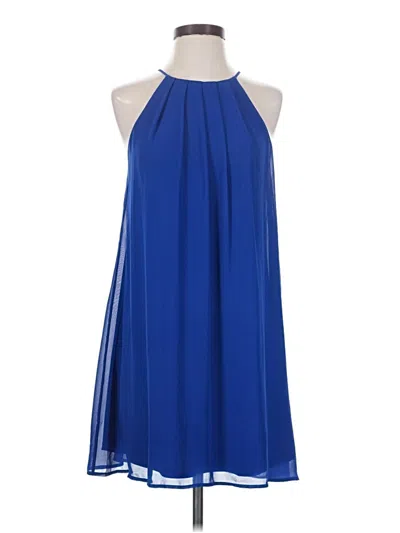 Pre-owned Lush Cocktail Dress In Blue