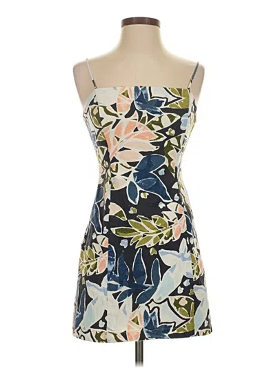 Pre-owned Lush Cocktail Dress In Blue