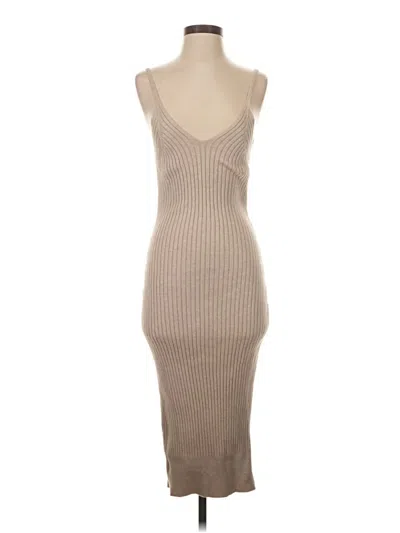 Pre-owned Lush Cocktail Dress In Brown