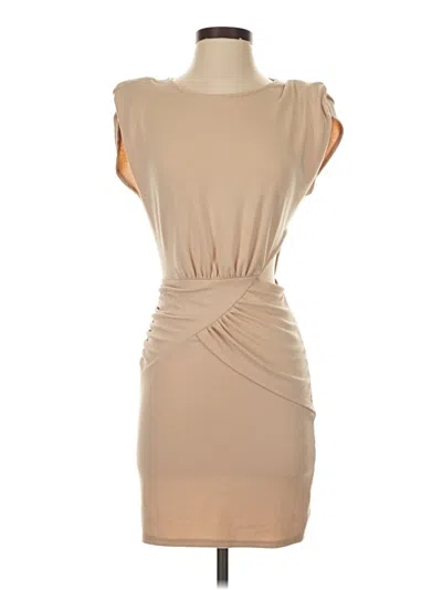 Pre-owned Lush Cocktail Dress In Brown