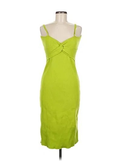 Pre-owned Lush Cocktail Dress In Green