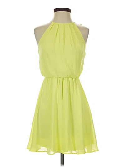 Pre-owned Lush Cocktail Dress In Green