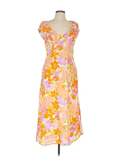 Pre-owned Lush Cocktail Dress In Orange