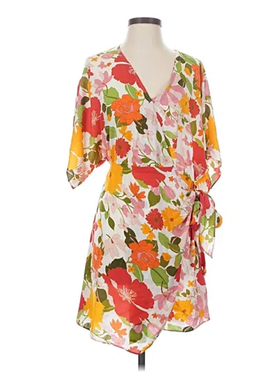 Pre-owned Lush Cocktail Dress In Orange