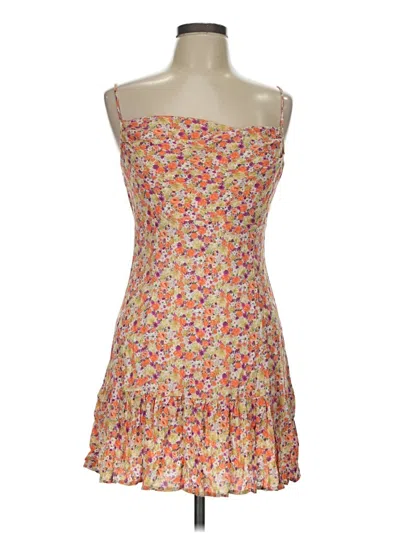 Pre-owned Lush Cocktail Dress In Orange
