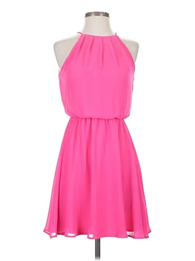 Pre-owned Lush Cocktail Dress In Pink