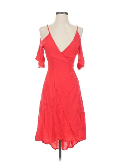 Pre-owned Lush Cocktail Dress In Red