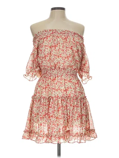 Pre-owned Lush Cocktail Dress In Red
