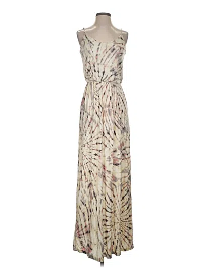 Pre-owned Lush Cocktail Dress In Tan