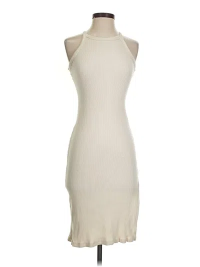 Pre-owned Lush Cocktail Dress In White