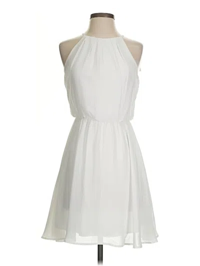 Lush Cocktail Dress In White