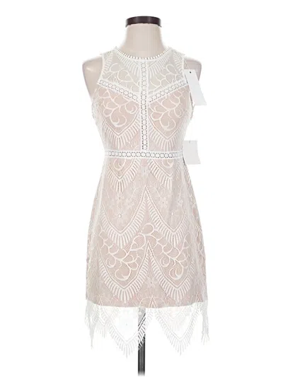 Lush Cocktail Dress In White