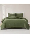 Lush Decor Lush Décor Arden Ribbed Corduroy Comforter Set In Green