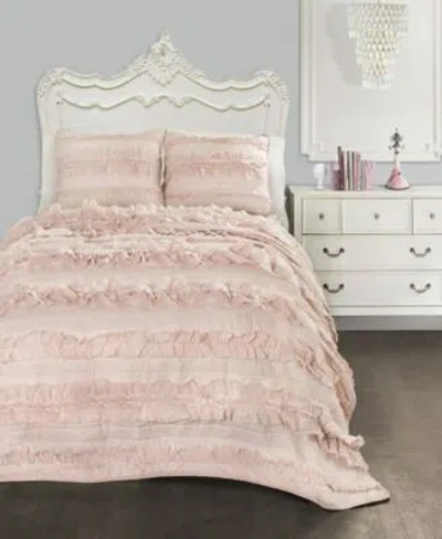 Lush Decor Belle Ruffle Quilt Sets
