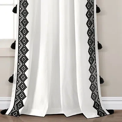 Lush Decor Cotton Blend Curtain