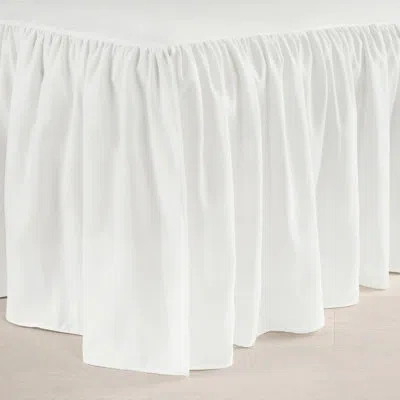 Lush Decor Crib Dust Ruffle In White