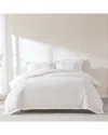 Lush Decor Lush Décor Doris Eyelet Inset Trim Cotton Duvet Cover Set In White
