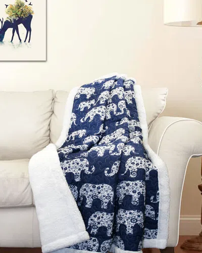 Lush Decor Elephant Parade Throw