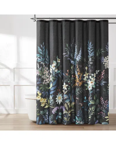 Lush Decor Lush Décor Fantasy Floral Shower Curtain In Green
