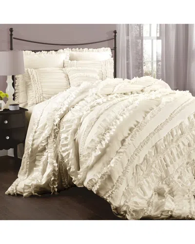 Lush Decor Fashion Belle Comforter In White
