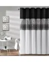 Lush Decor Fashion Night Sky Shower Curtain In Black